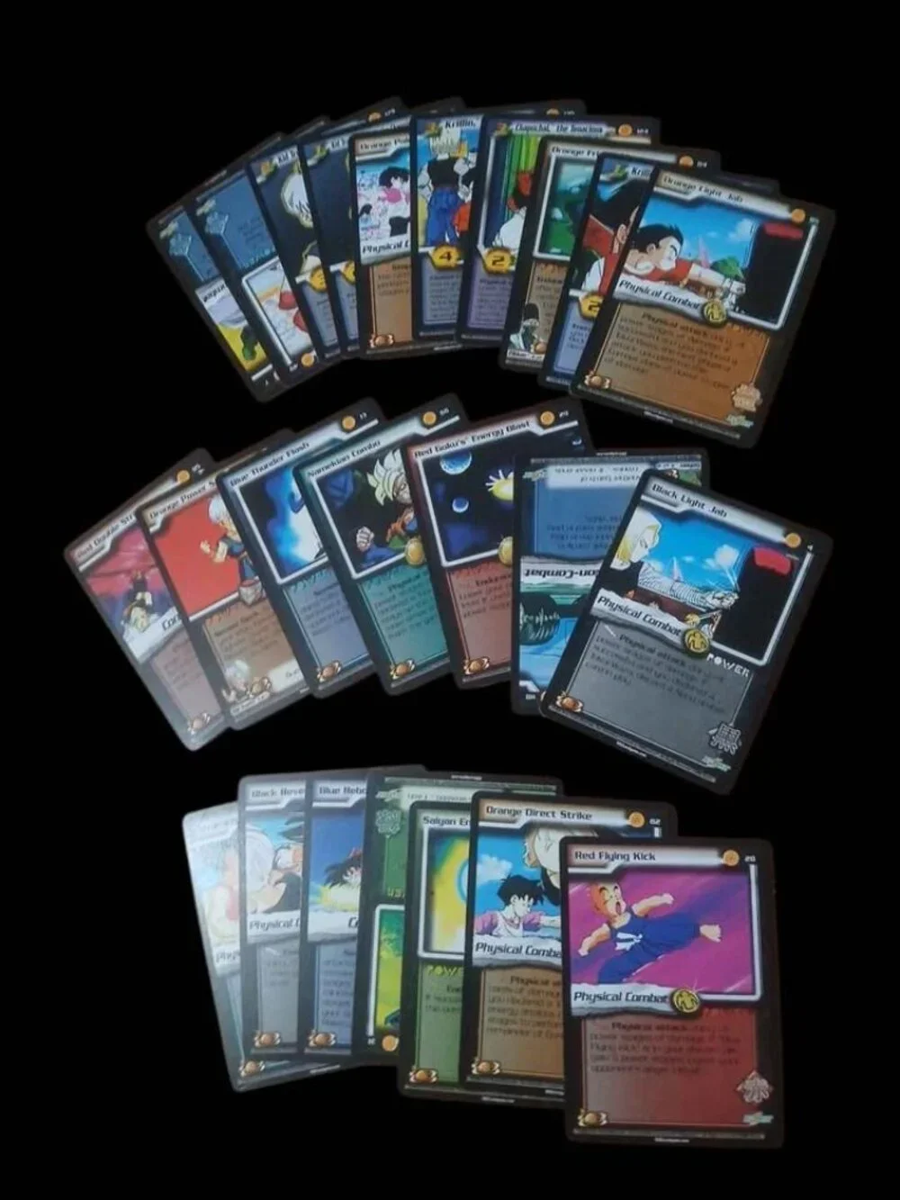 Dragon Ball Z and WARS Trading Card Game Lot
